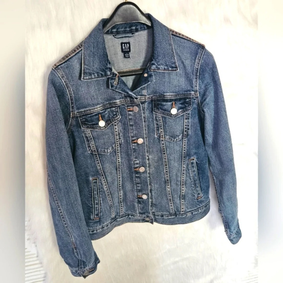 GAP for Good Classic Wash Denim Jacket (NWOT) - Picture 2 of 7